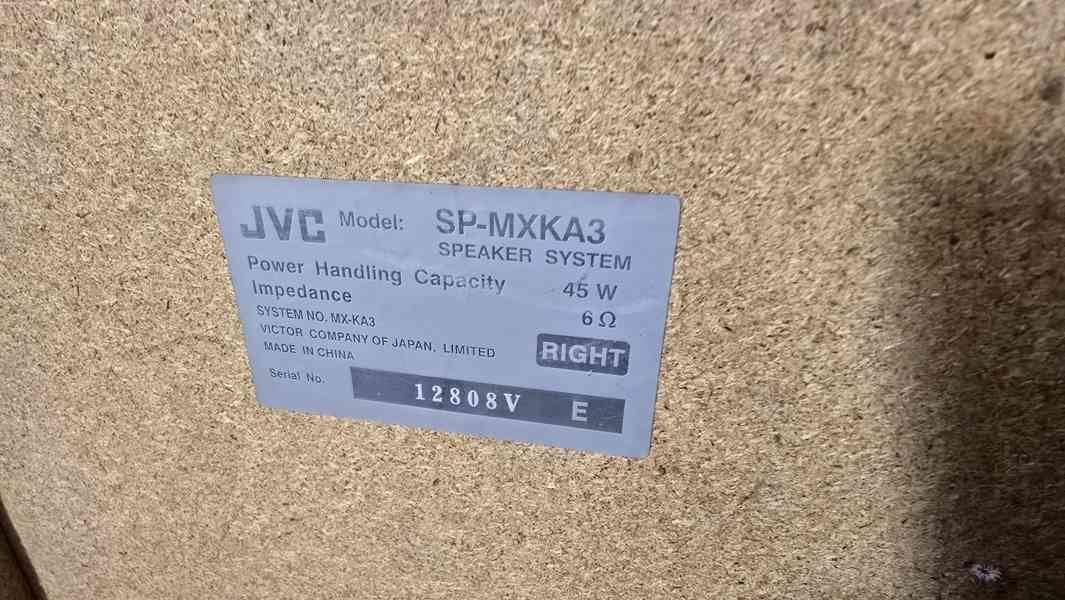 JVC SP-MXKA3 reprosoustava od mini věže 1ks - foto 4