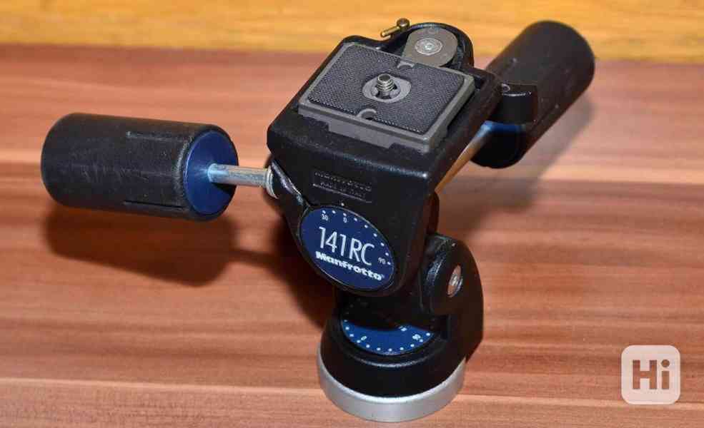 STATIVOVÁ HLAVA: Manfrotto 141RC **3 cestá*Nosnost: 6 kg* - foto 6