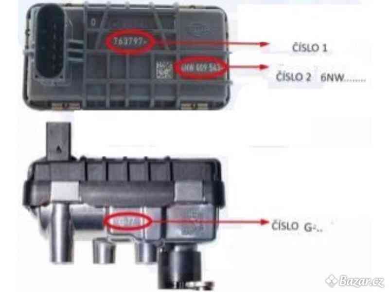 EL. regulační ventil HELLA 8G9Q6K682BA , 753544-5020S - foto 1