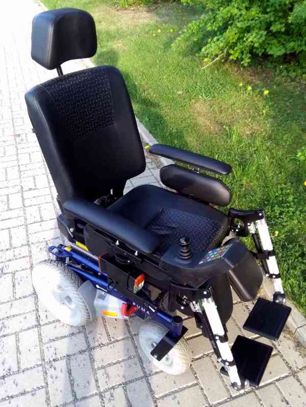 Invalidní elektrický vozík Puma Yes - Téměř nový - foto 2