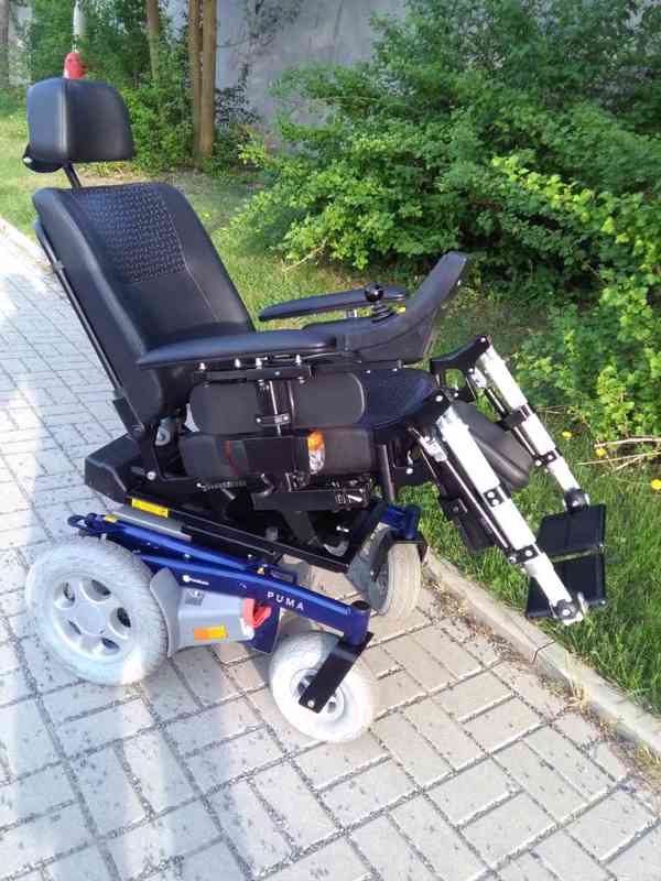 Invalidní elektrický vozík Puma Yes - Téměř nový - foto 3