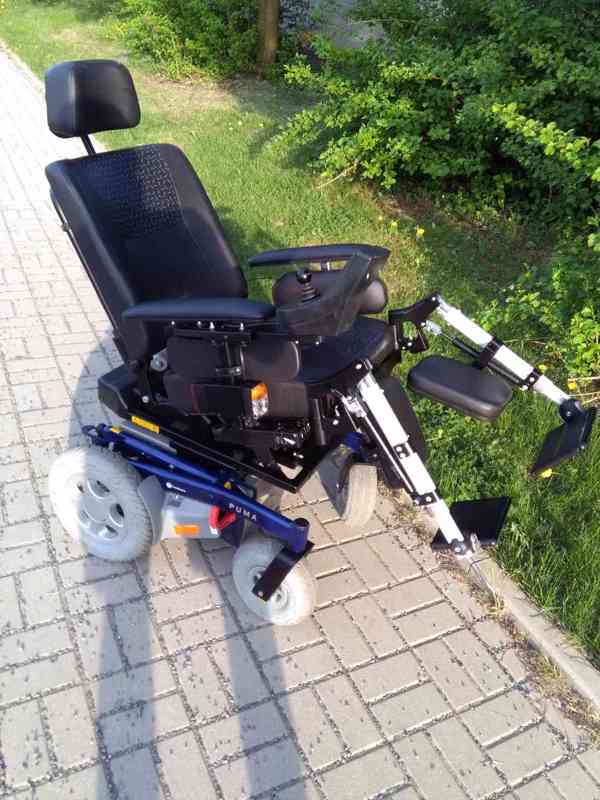 Invalidní elektrický vozík Puma Yes - Téměř nový - foto 4