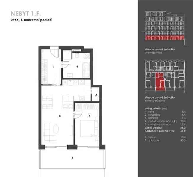 Pronájem bytu 2+kk 77 m² - foto 6