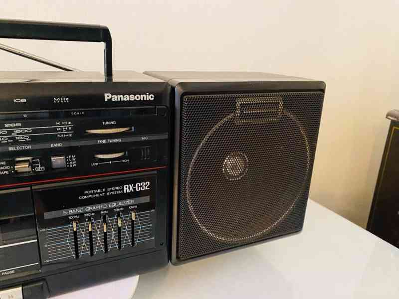Radiomagnetofon Panasonic RX-C32, 80.léta - foto 4