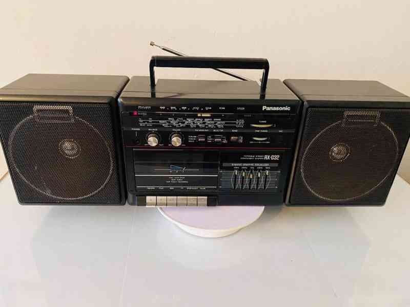 Radiomagnetofon Panasonic RX-C32, 80.léta - foto 3