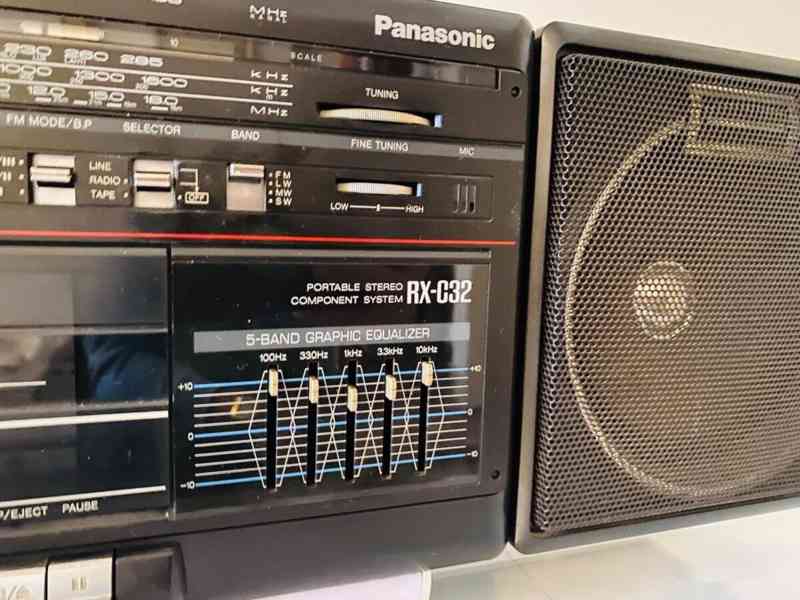 Radiomagnetofon Panasonic RX-C32, 80.léta - foto 12