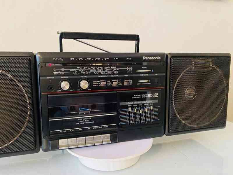 Radiomagnetofon Panasonic RX-C32, 80.léta - foto 15