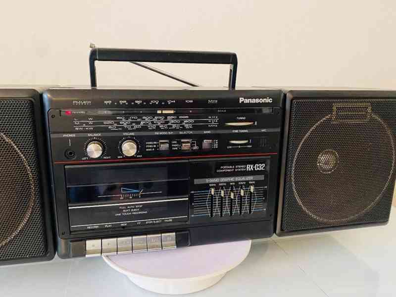 Radiomagnetofon Panasonic RX-C32, 80.léta - foto 2