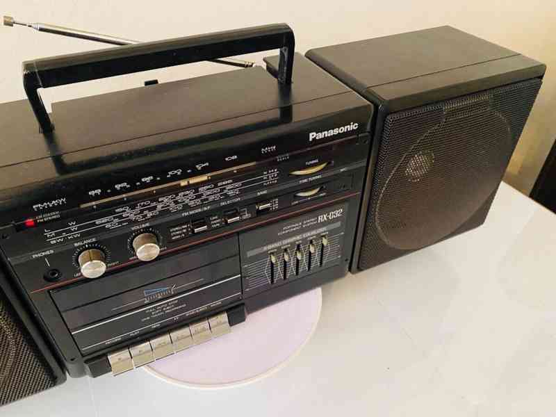 Radiomagnetofon Panasonic RX-C32, 80.léta - foto 6