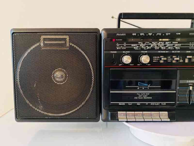 Radiomagnetofon Panasonic RX-C32, 80.léta - foto 5