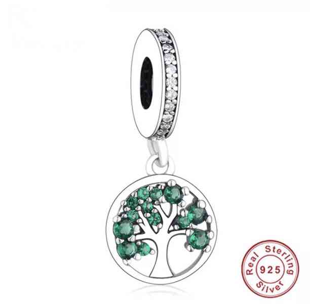 Krásný stříbrný Pandora přívěsek strom života - foto 1