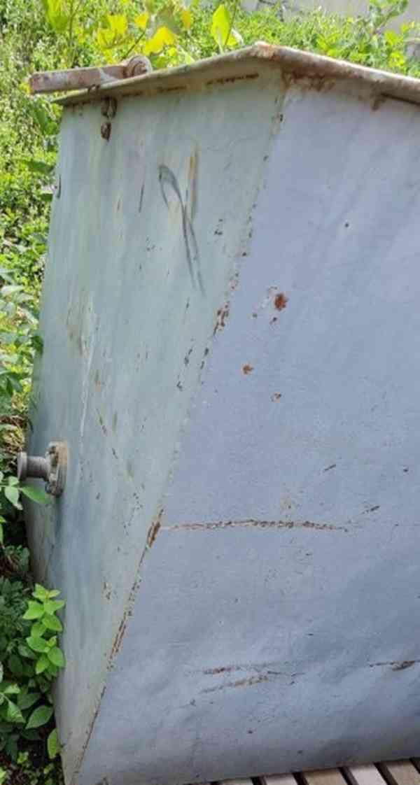 Sada 3 kusů beden na špony se závěsným vahadlem - kontejner  - foto 5