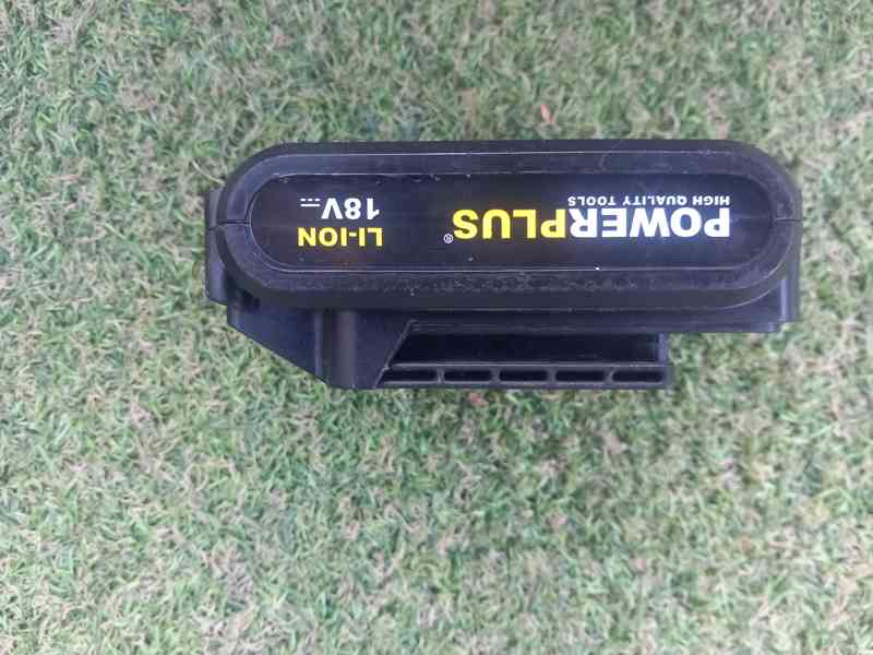 PowerPlus 18V 1300mAh, 2ks + nabíječka + napájecí kabel - foto 12