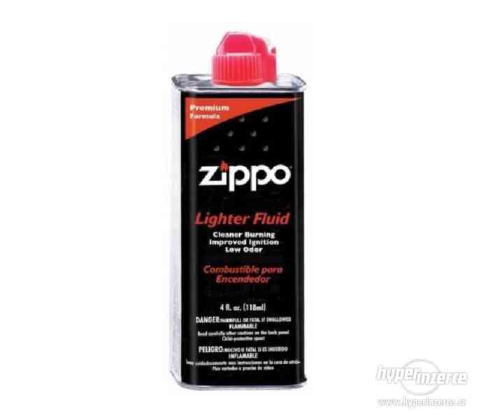 Zippo zapalovače, benzin náplně, kožená pouzdra - foto 12
