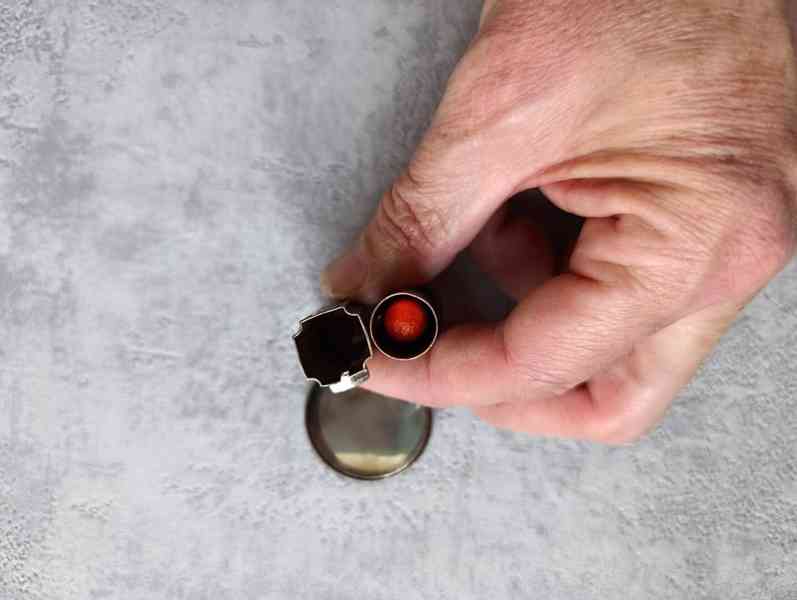 Starožitná stříbrná rtěnka se zrcátkem, ag 900, stříbro - foto 17