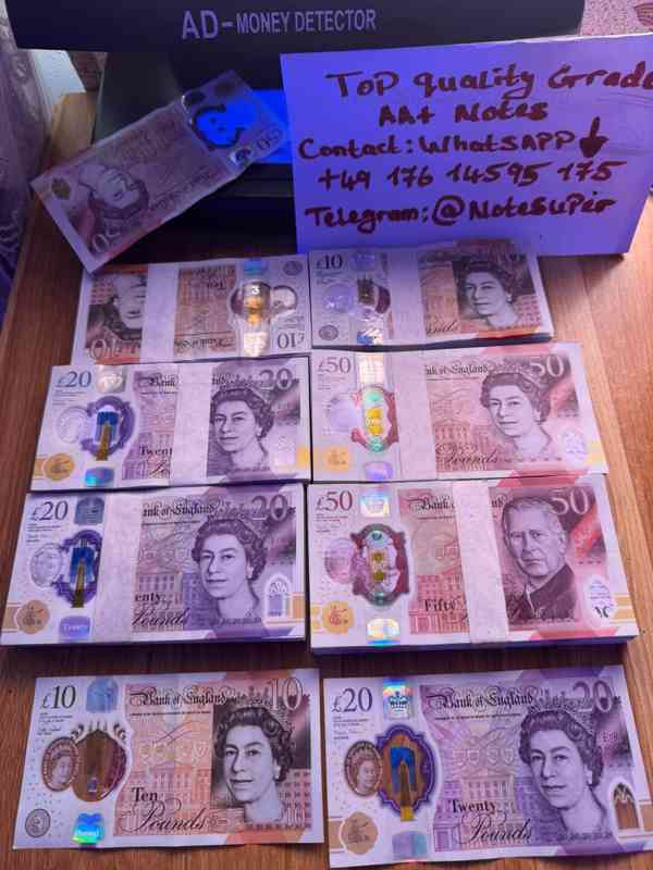 whatsapp +49 176 14595175 - Buy  Fake British Pounds  