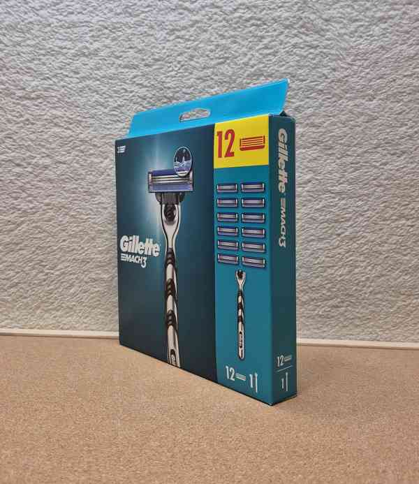 holicí strojek Gillette Mach3 12+1 /NOVÝ/ - foto 4