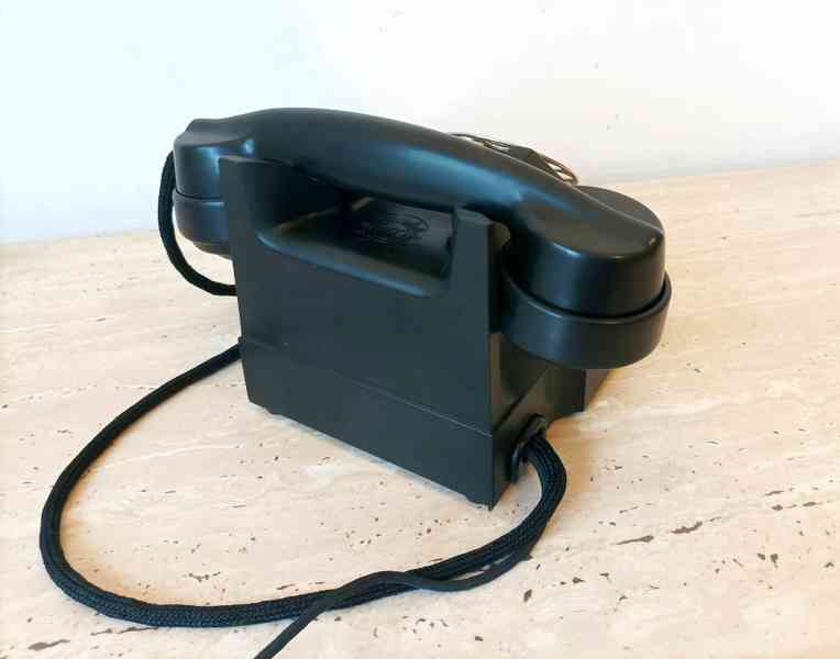 Starožitný telefon Prchal – Ericsson, rok 1936/1939, krásný  - foto 4