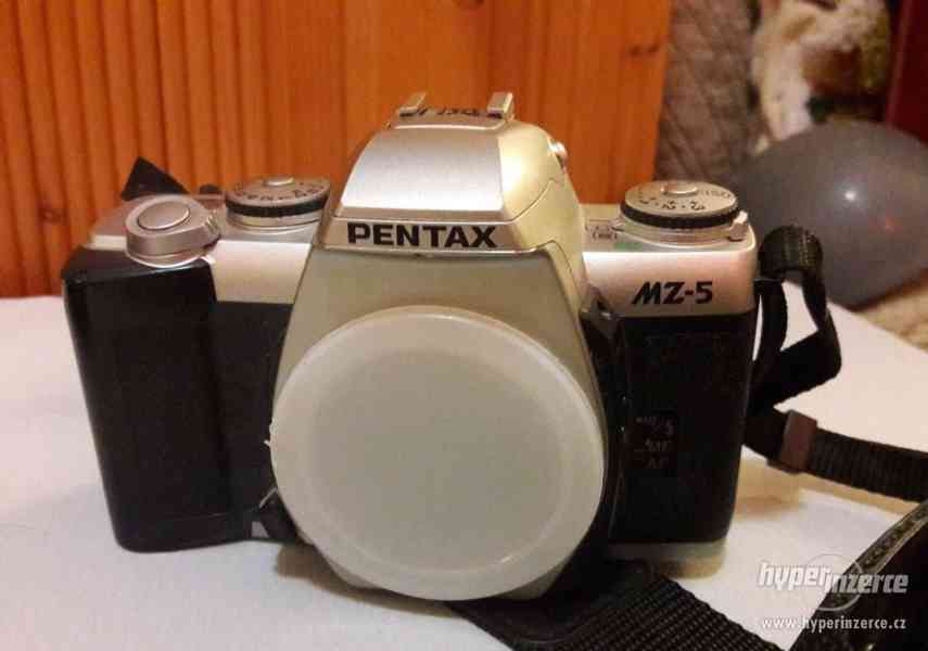 Pentax MZ-5-AF zrcadlovka kinofilm-tělo+návod-Top stav - foto 1