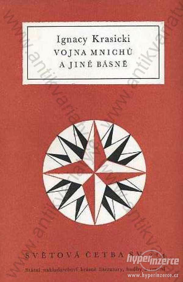 Vojna mnichů a jiné básně Ignacy Krasicki 1959 - foto 1