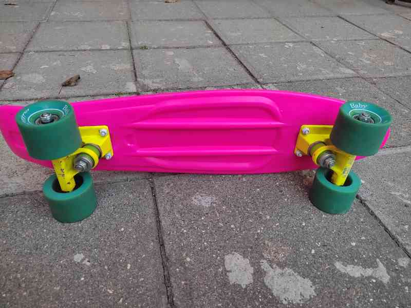 PennyBoard- Baby Miller- originál ( růžová ) - foto 2