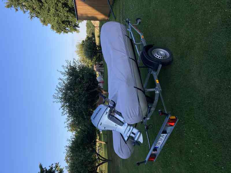 Motorový člun Honwave T38 IE + Honda BF 20 - foto 6