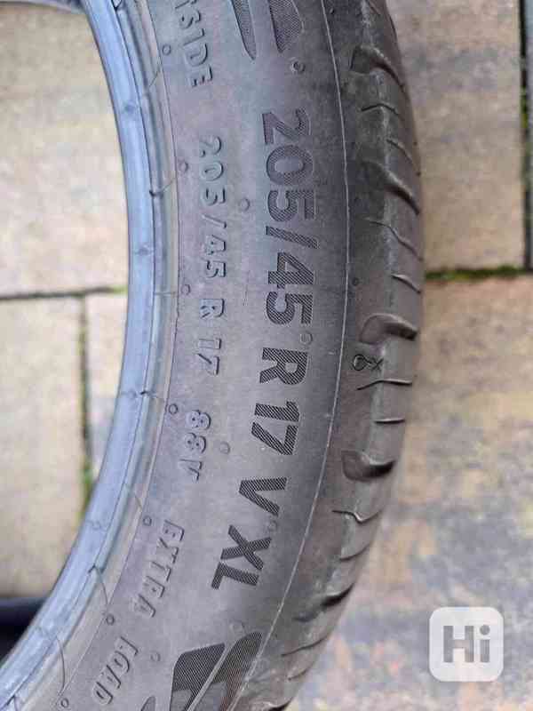 Prodám pneu Continental 205/45 R17 - foto 5
