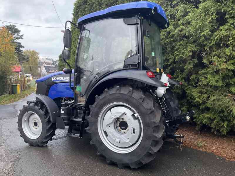 Traktor LOVOL M504, 50 koní, modrý s kabinou - foto 4