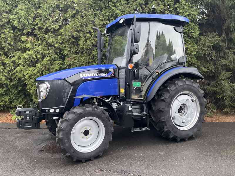 Traktor LOVOL M504, 50 koní, modrý s kabinou - foto 2