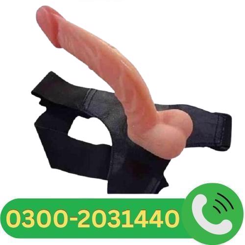 8 Inch Skin Washable Belt Silicone Condom Sale in Pakistan -