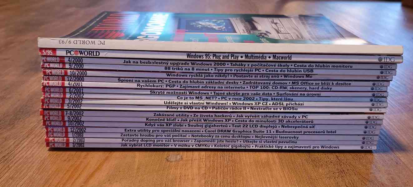 Časopis PC World (18 ks) – retro ročníky 1993 až 2003 - foto 2