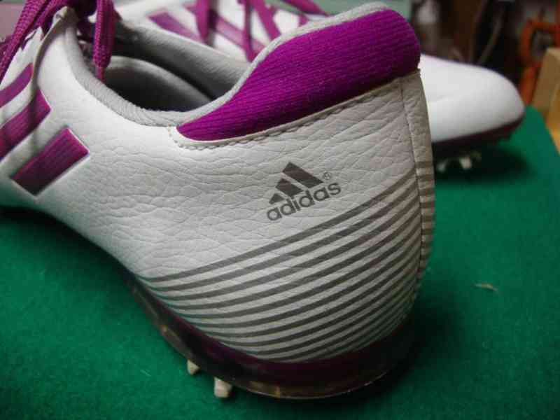 Dámské boty na golf Adidas Adizero bílo-fialové vel.42 pěkné - foto 13