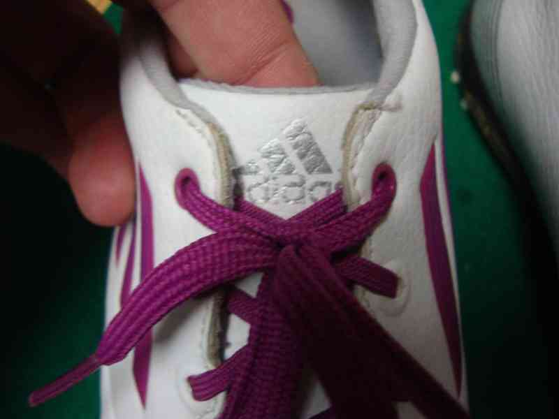 Dámské boty na golf Adidas Adizero bílo-fialové vel.42 pěkné - foto 14