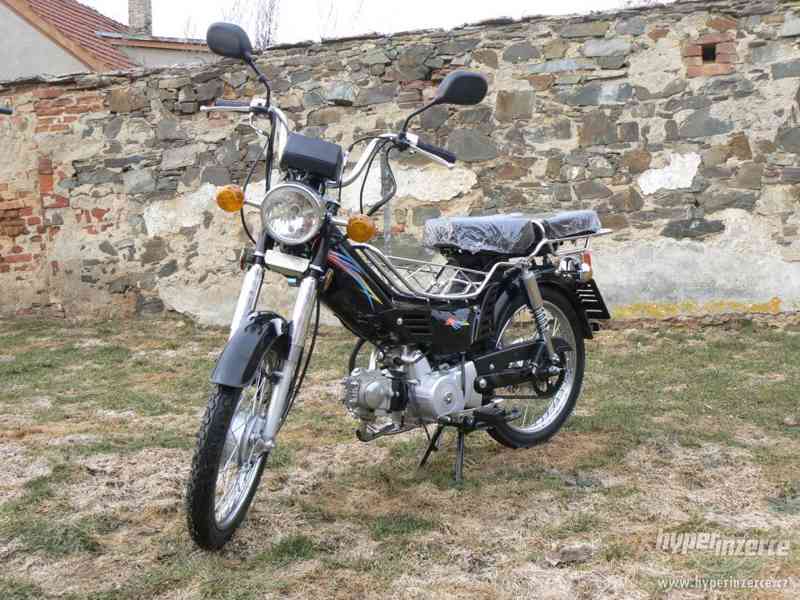 Moped Leo 50cc, čtyřtakt, nový s SPZ - foto 2