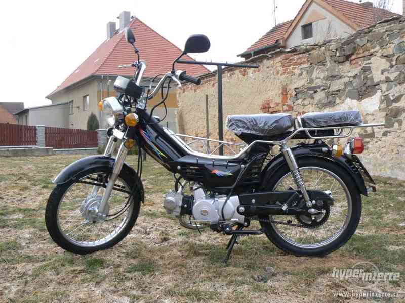 Moped Leo 50cc, čtyřtakt, nový s SPZ - foto 3