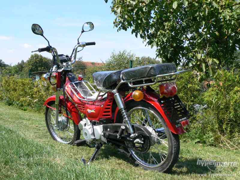 Moped Leo 50cc, čtyřtakt, nový s SPZ - foto 7