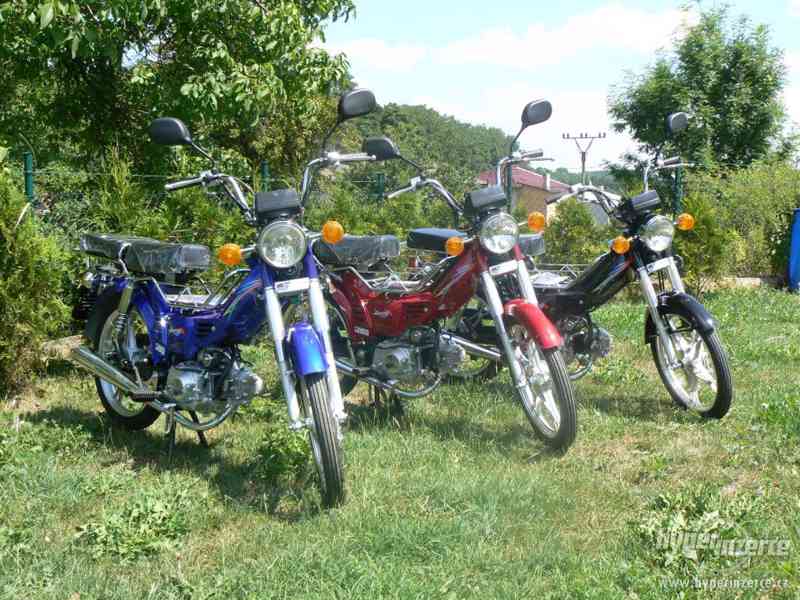 Moped Leo 50cc, čtyřtakt, nový s SPZ - foto 10