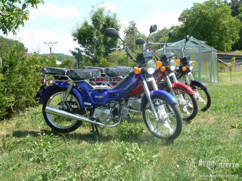 Moped Leo 50cc, čtyřtakt, nový s SPZ - foto 11