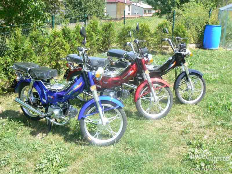 Moped Leo 50cc, čtyřtakt, nový s SPZ - foto 17