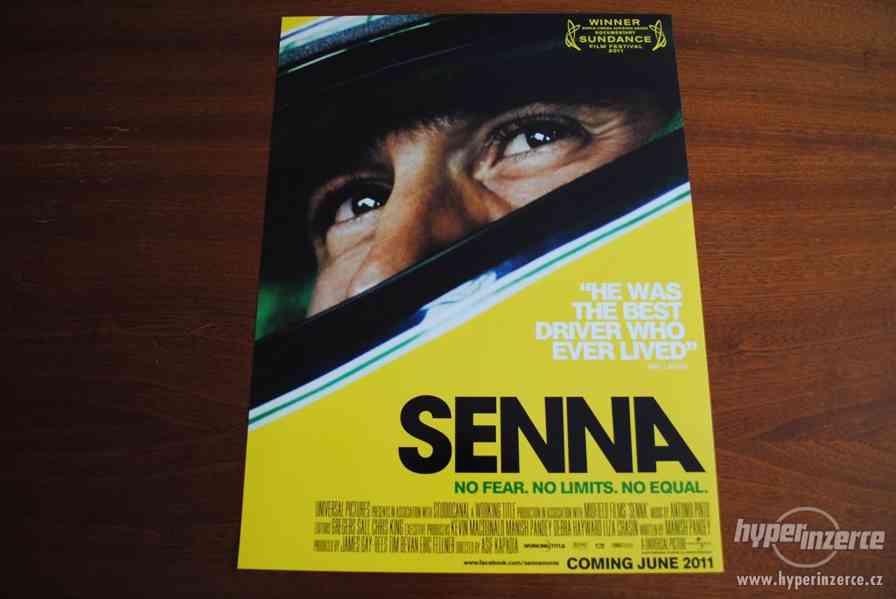 Retro obraz (tisk) k filmu Senna rozměr 40x30 cm - foto 2