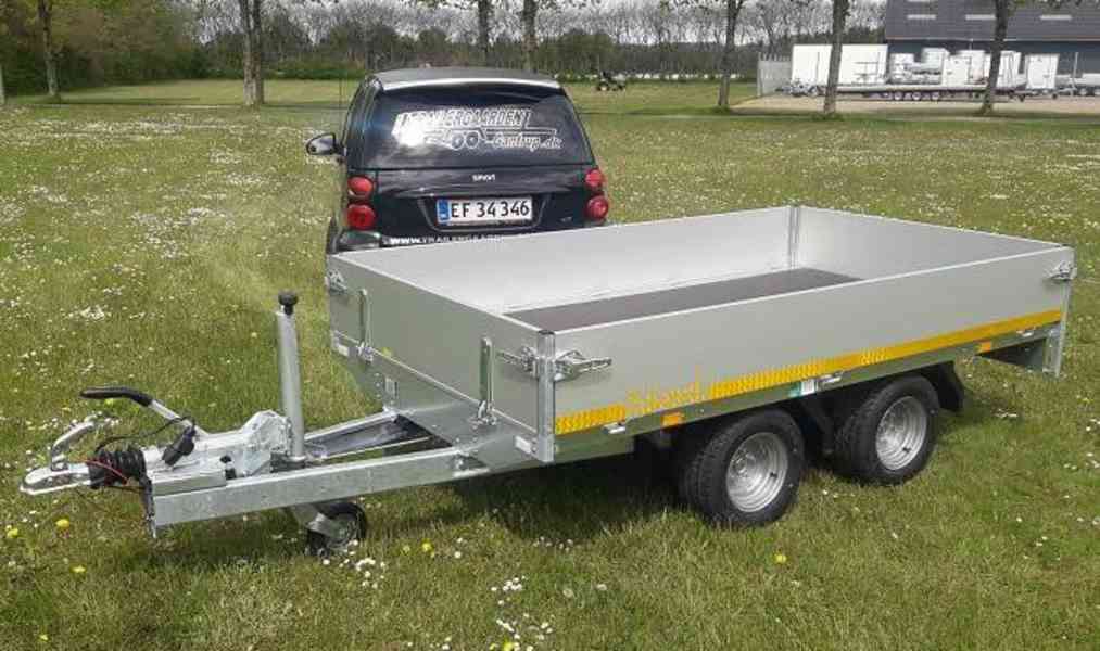 Přívěs Eduard 2514 valník 2000kg 10"kola - foto 1