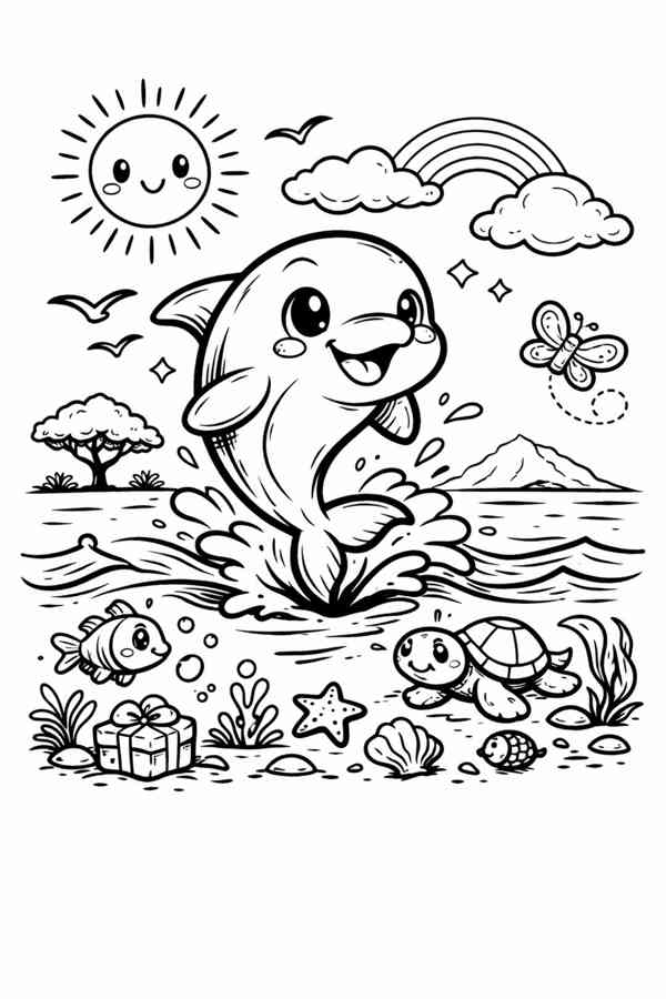 Cute Animals – Coloring Book for Kids - foto 6