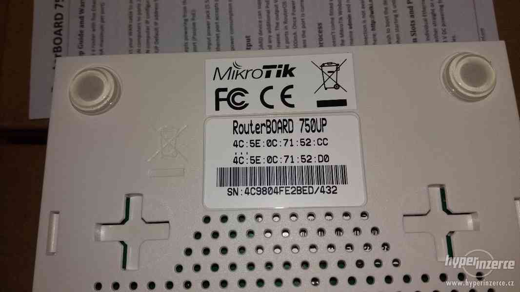 Mikrotik RB750 routerboard 750UP - foto 1