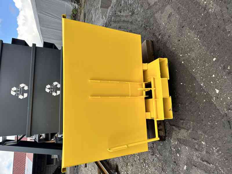Pojemnik samoopróżniający, 1 m3, kontener - foto 2