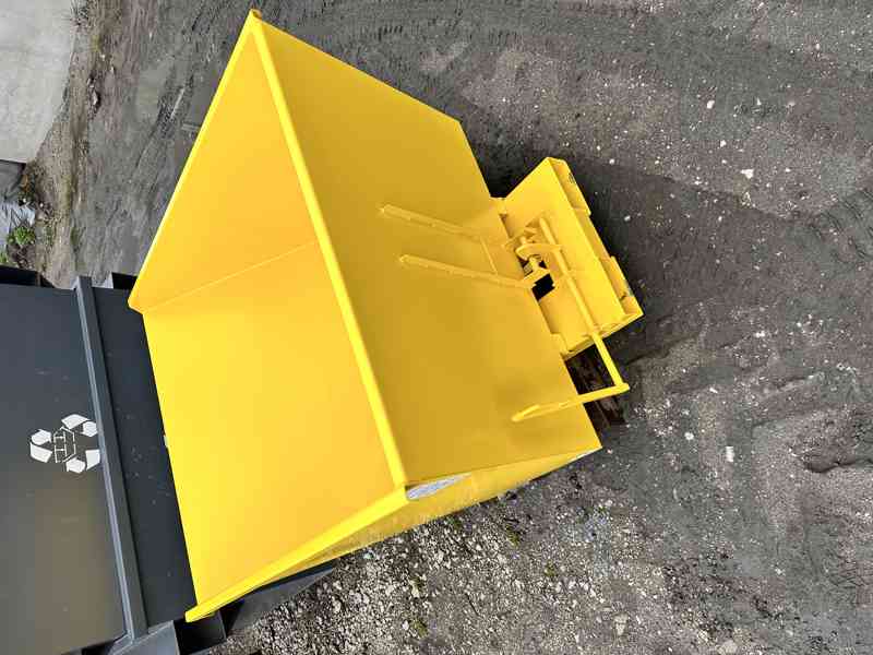 Pojemnik samoopróżniający, 1 m3, kontener - foto 3