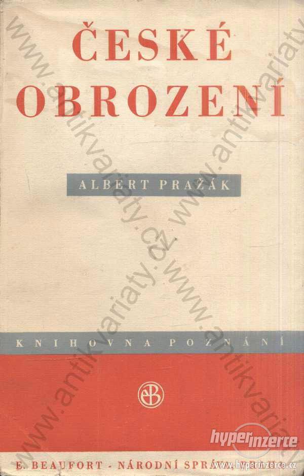České obrození Albert Pražák 1948 - foto 1