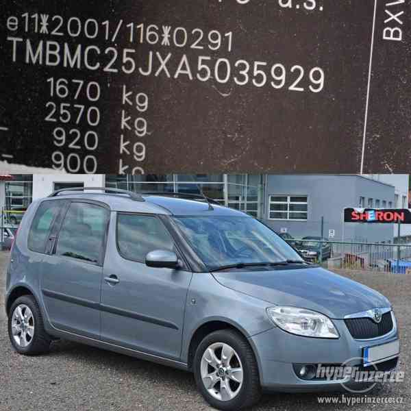 ŠKODA ROOMSTER 1,4 16v 2010 1.MAJ ČR KLIMA , ALU, EL. DPH - foto 7