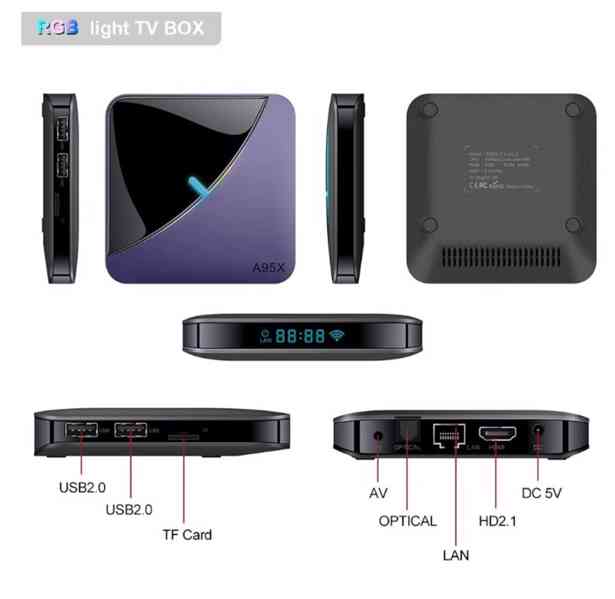 Android Smart TV Box - Vontar A95X F3 Air II - foto 10