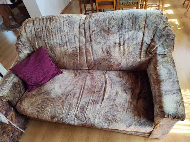 Sedací souprava - pohovka, dvoukřeslo, křeslo - foto 2