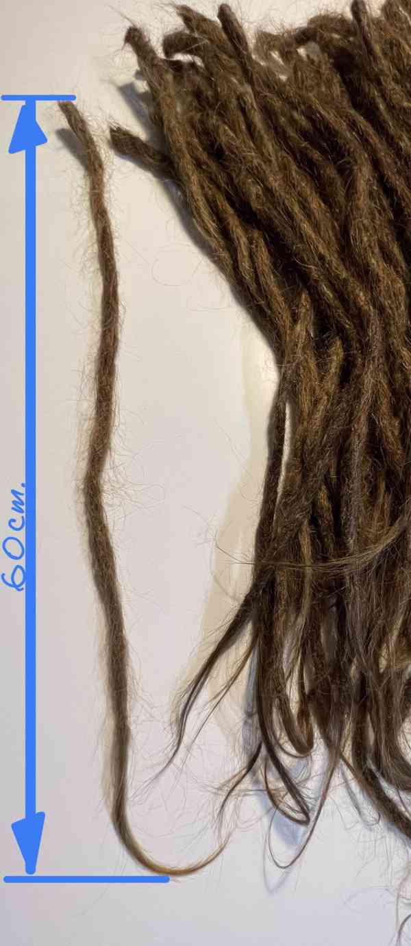 Dready z pravých vlasů - foto 4